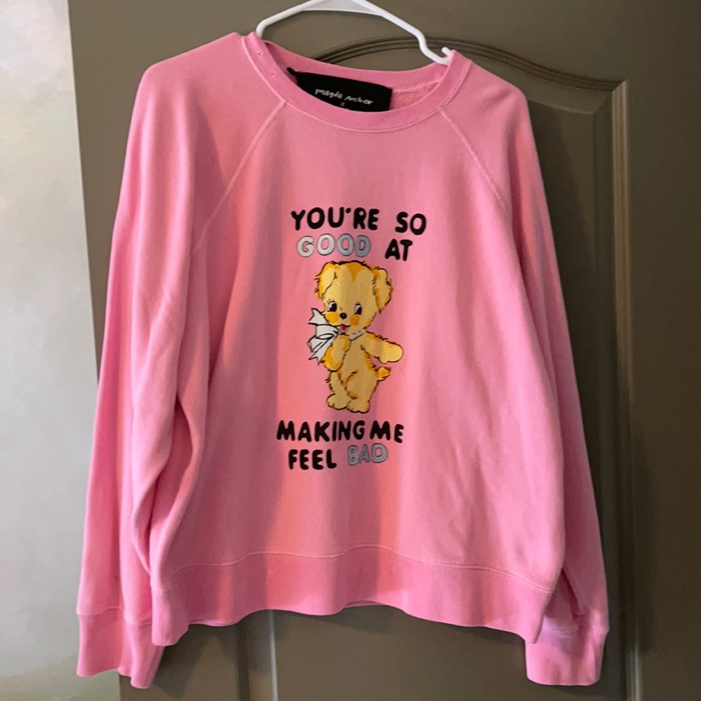 NTW MARC JACOBS X Magda Archer Sweatshirt “You’re So Good at Making Me Feel Bad”